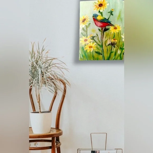 Happy times Acrylic painting - Picture 2 of 3